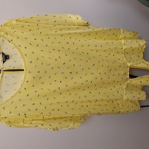 Buffalo yellow blouse XXL